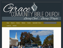 Tablet Screenshot of gracecbc.net